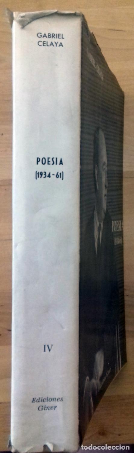 Libros: Gabriel Celaya - POES&Iacute;A (1934-61) - Foto 2