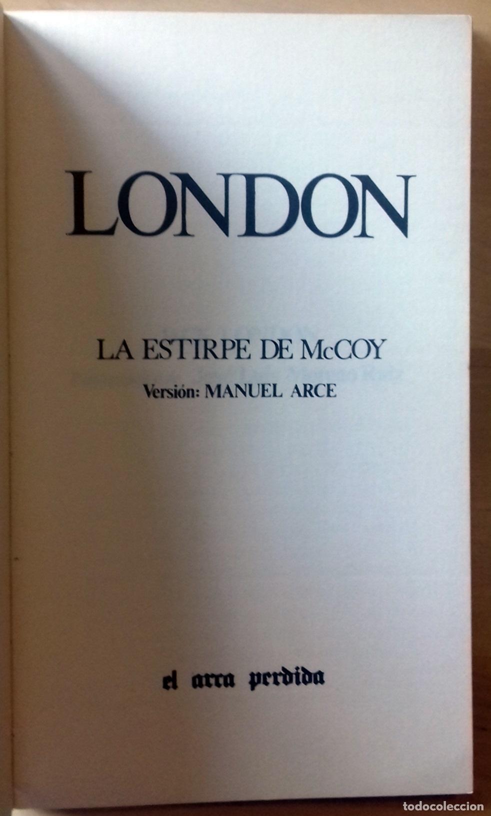 Libros: Jack London - LA ESTIRPE DE McCOY - Foto 3