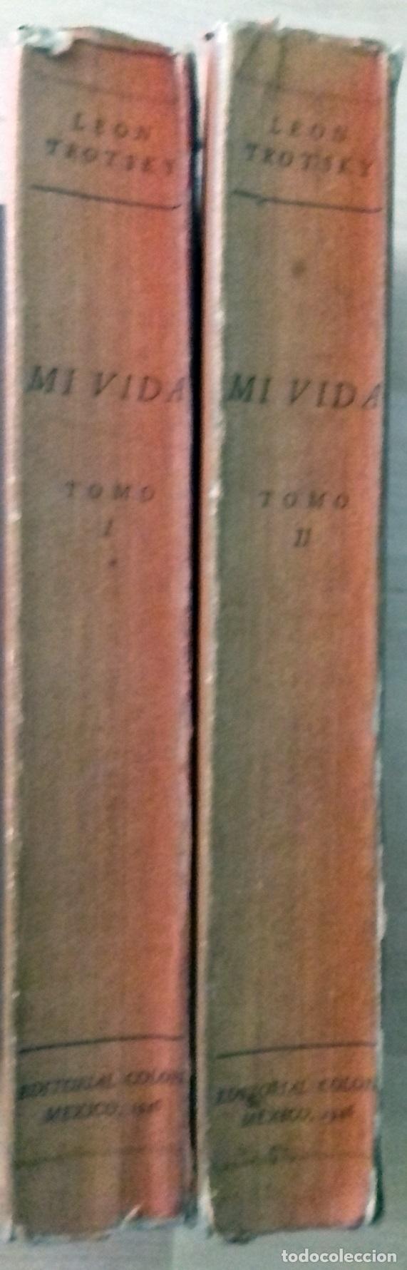 Libros: Leon Trotsky - MI VIDA. ENSAYO AUTOBIOGR&Aacute;FICO. 2 Vols. - Foto 2
