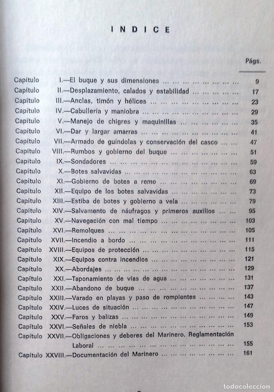 Libros: VV.AA. - CURSO PARA CERTIFICADO DE COMPETENCIA DE MARINERO - Foto 5