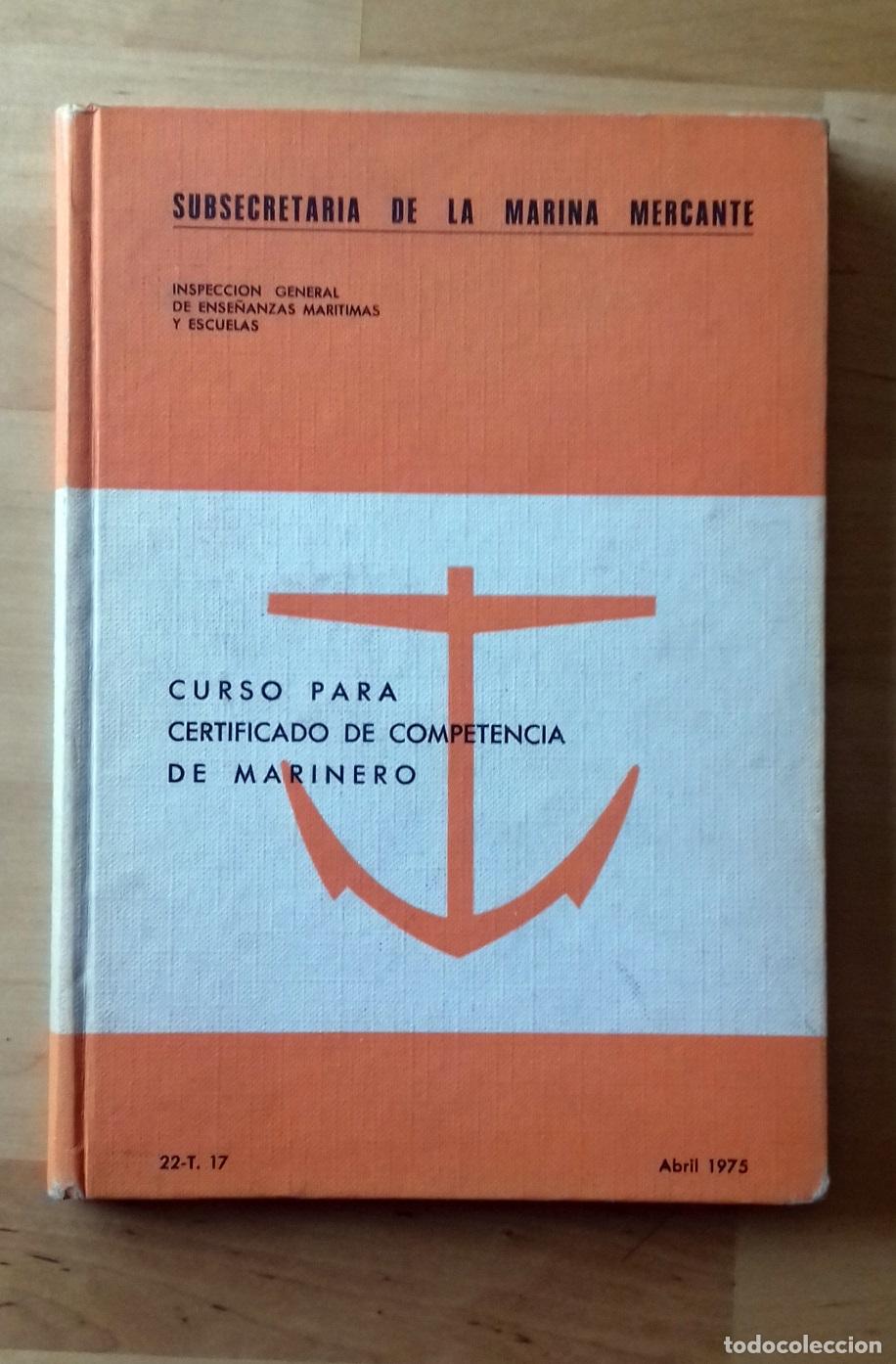 Libros: VV.AA. - CURSO PARA CERTIFICADO DE COMPETENCIA DE MARINERO - Foto 1
