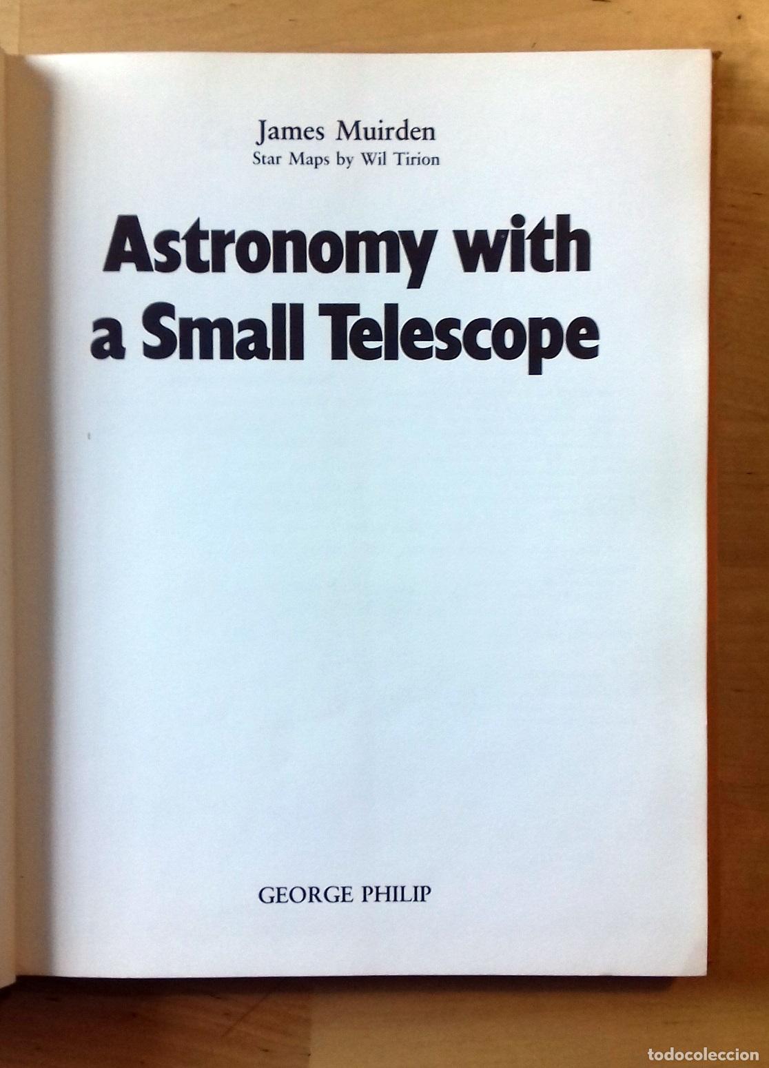 Libros: James Muirden - ASTRONOMY WITH A SMALL TELESCOPE - Foto 2