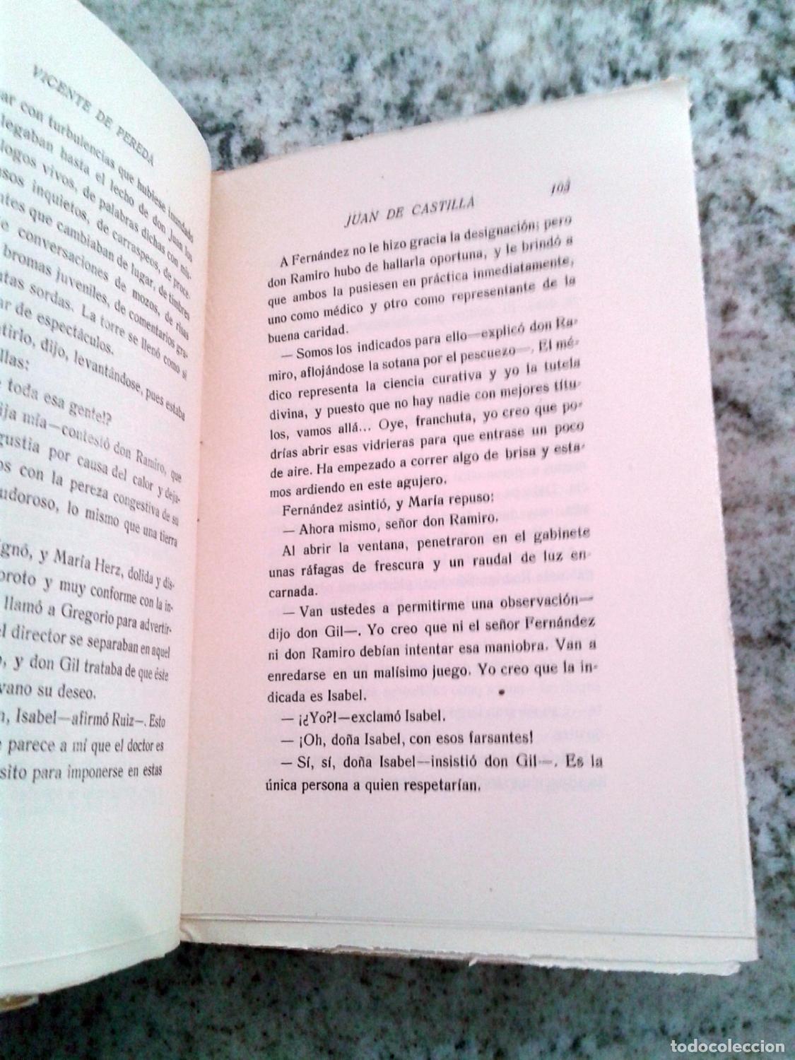 Libros: Vicente de Pereda - JUAN DE CASTILLA - Foto 2