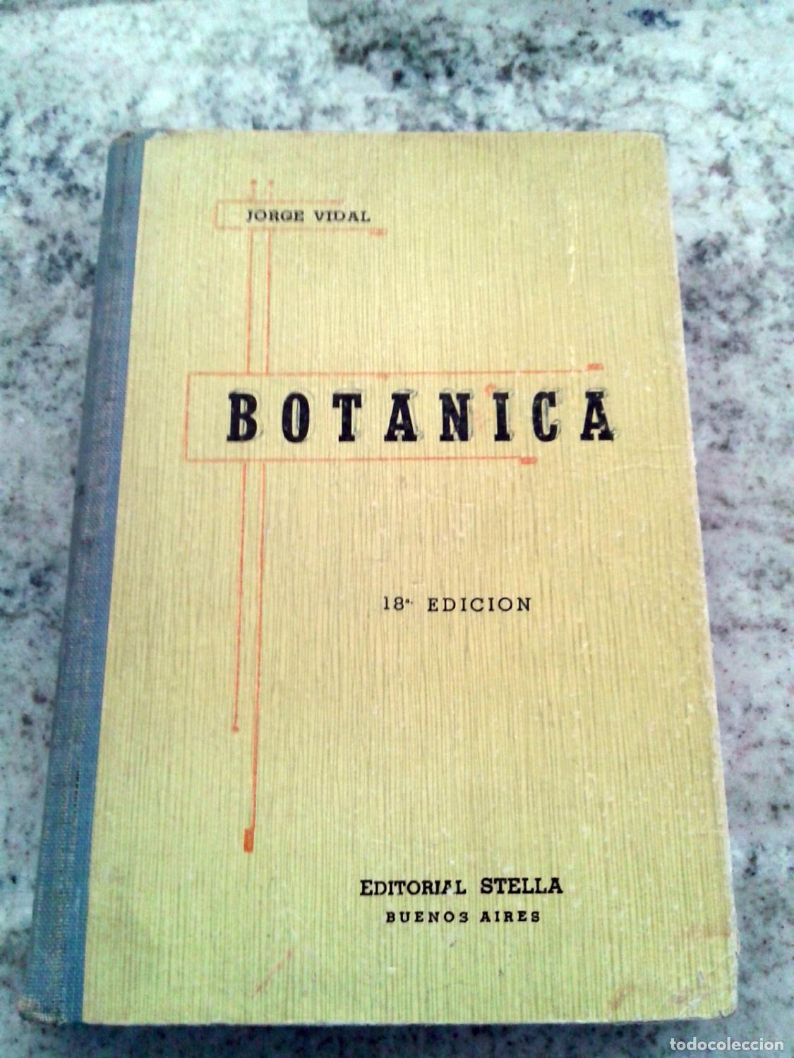 Libros: Jorge Vidal - BOTANICA - Foto 1