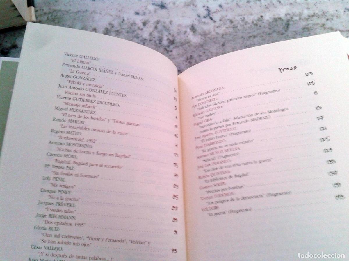 Libros: Isabel Tejerina Lobo - Contra las guerras: antolog&iacute;a de textos - Foto 3