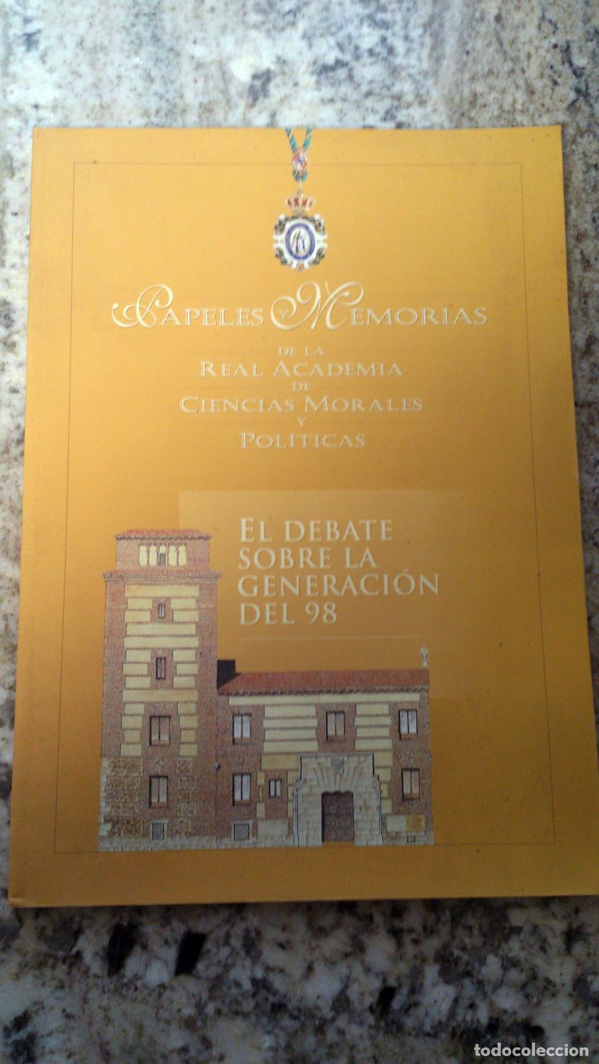 Libros: vvaa - EL DEBATE SOBRE LA GENERACION DEL 98 - Foto 1