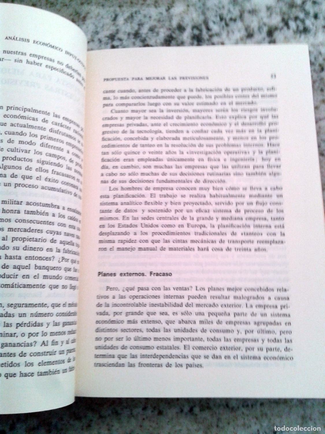 Libros: Wassily Leontief - ANALISIS ECONOMICO INPUT OUTPUT - Foto 2