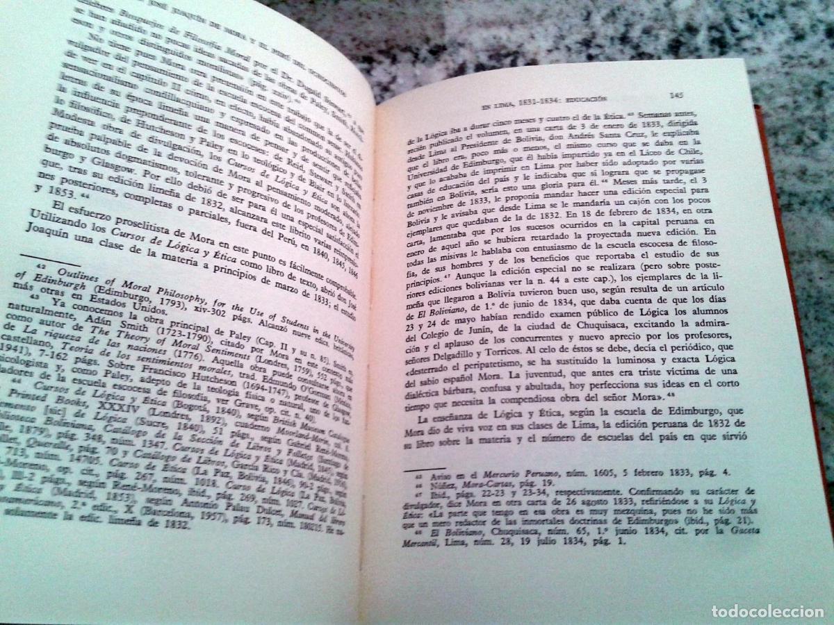 Libros: Luis Mongui&oacute; - DON JOSE JOAQUIN DE MORA Y EL PERU DEL OCHOCIENTOS - Foto 3