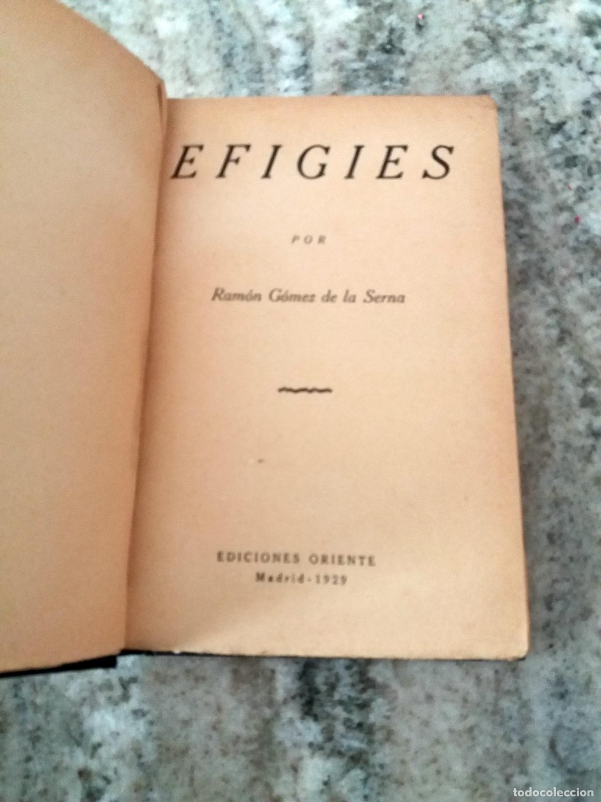 Libros: Ram&oacute;n G&oacute;mez de la Serna - EFIGIES - Foto 5