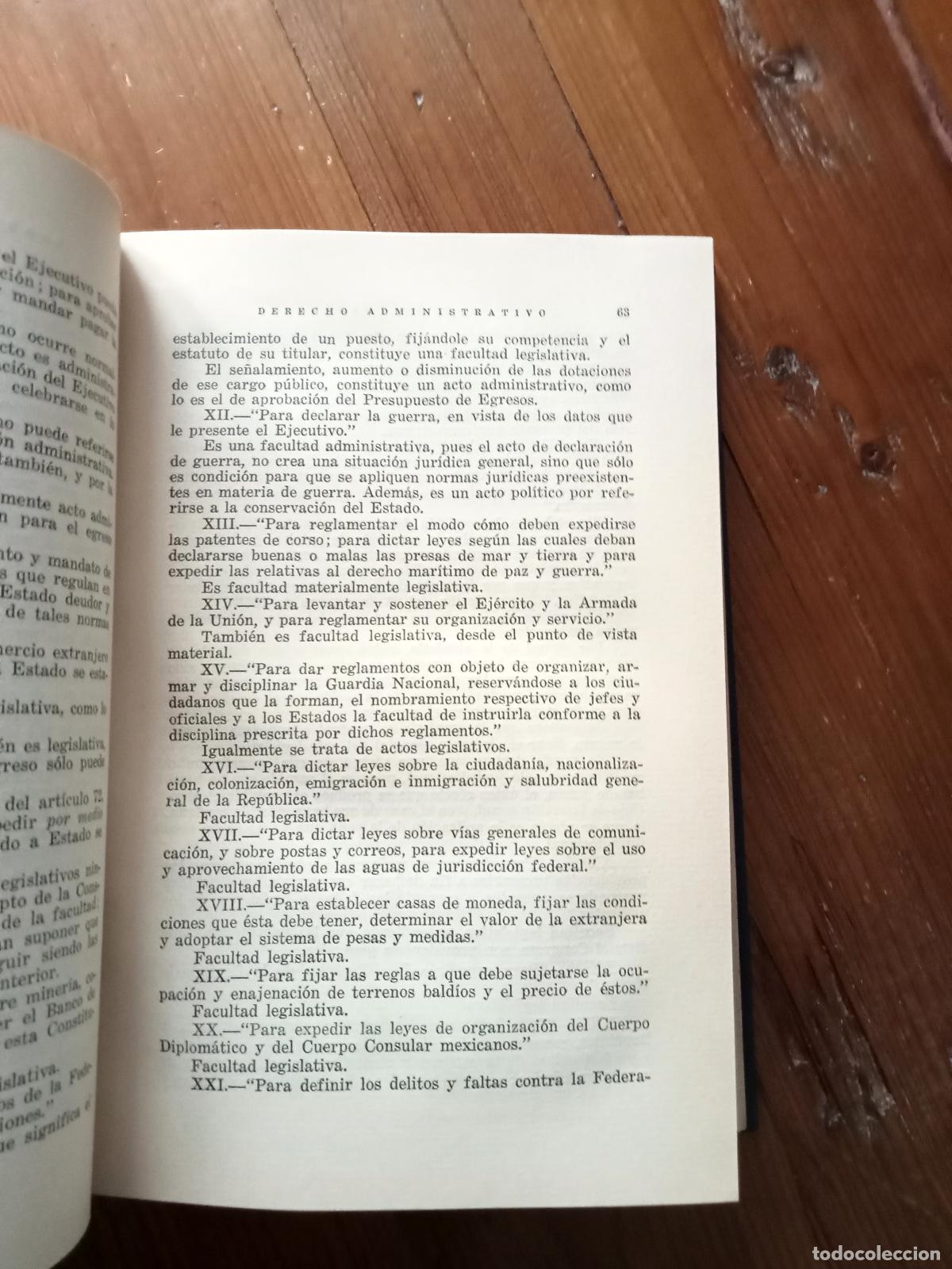 Libros: Gabino Fraga - DERECHO ADMINISTRATIVO - Foto 2