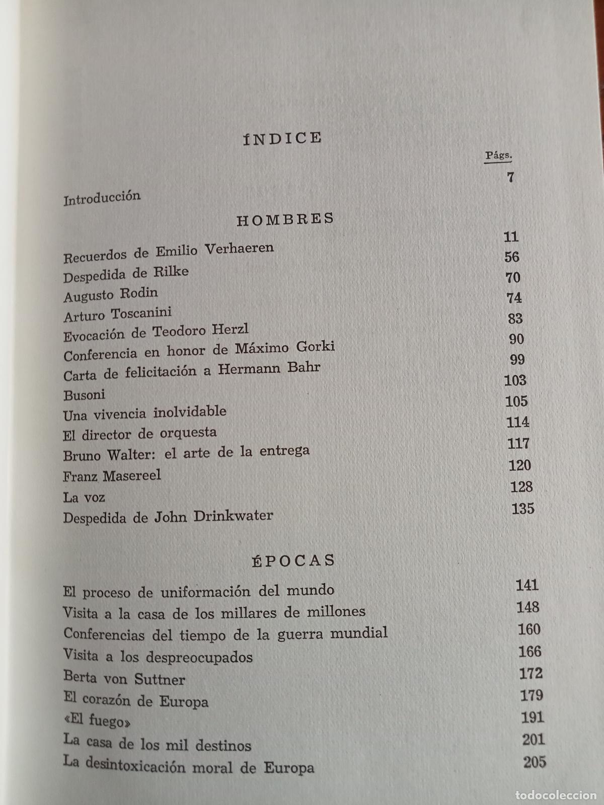 Libros: Stefan Zweig - HOMBRES, LIBROS Y CIUDADES - Foto 2