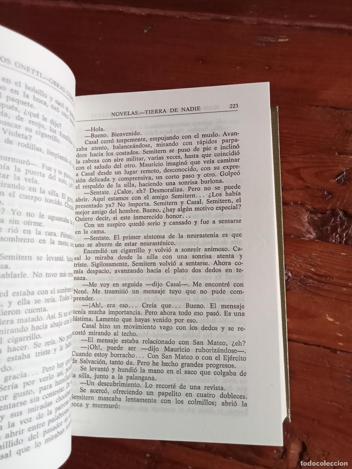 Libros: Juan Carlos Onetti Borges - OBRAS COMPLETAS - Foto 5