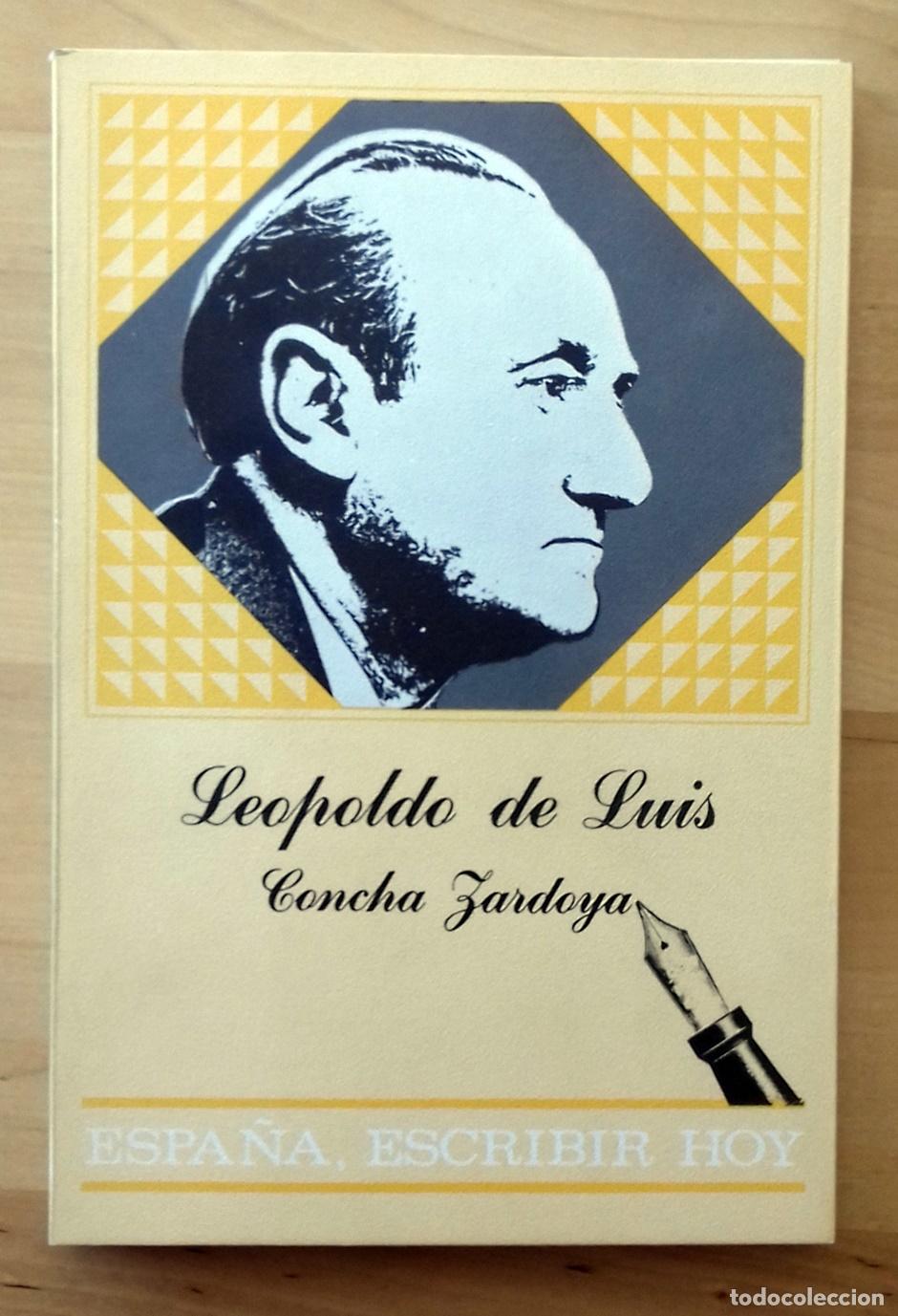 Libros: Concha Zardoya - LEOPOLDO DE LUIS - Foto 1
