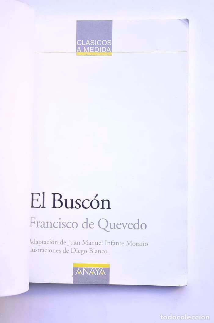 Libros: El Busc&oacute;n (adaptaciones infantiles) - QUEVEDO, Francisco de - Foto 2