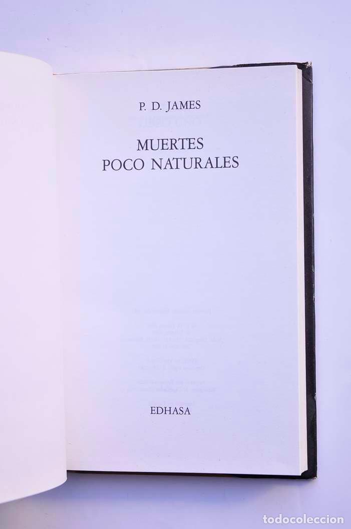 Libros: Muertes poco naturales - JAMES, P. D. - Foto 3