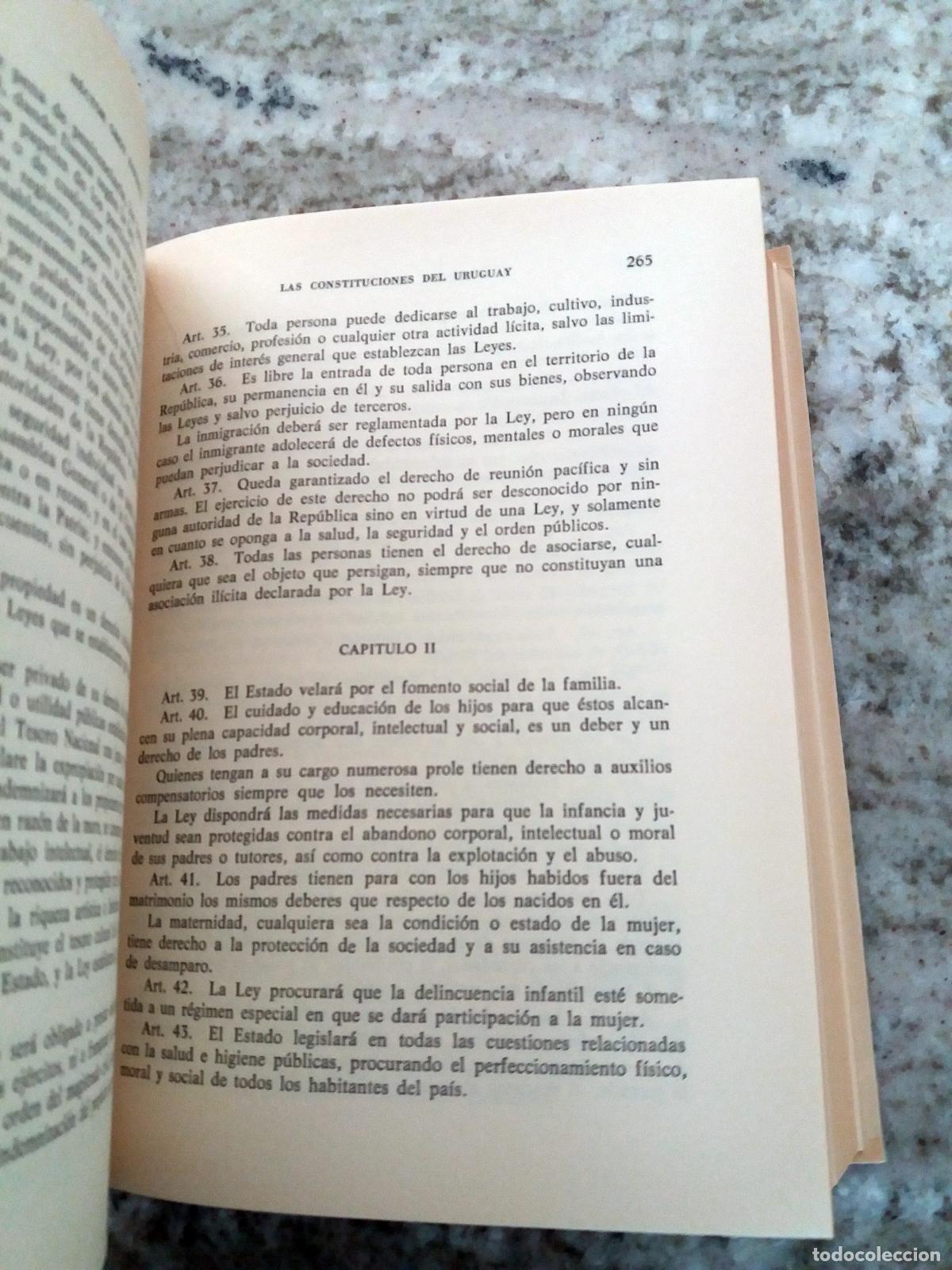 Libros: Hector Gros Espiell - LAS CONSTITUCIONES DEL URUGUAY - Foto 3