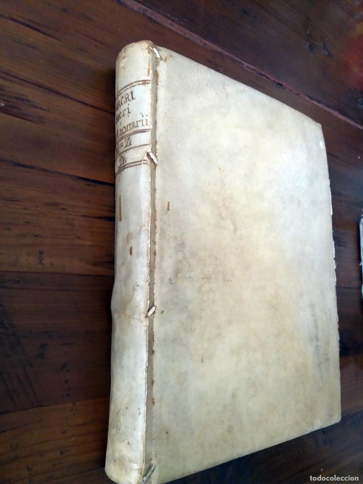Libri di seconda mano: Dominici Macri - Dominici Macri Melitensis Hierolexici sive Sacri Dictionarii. Editio Octava. Tomo I