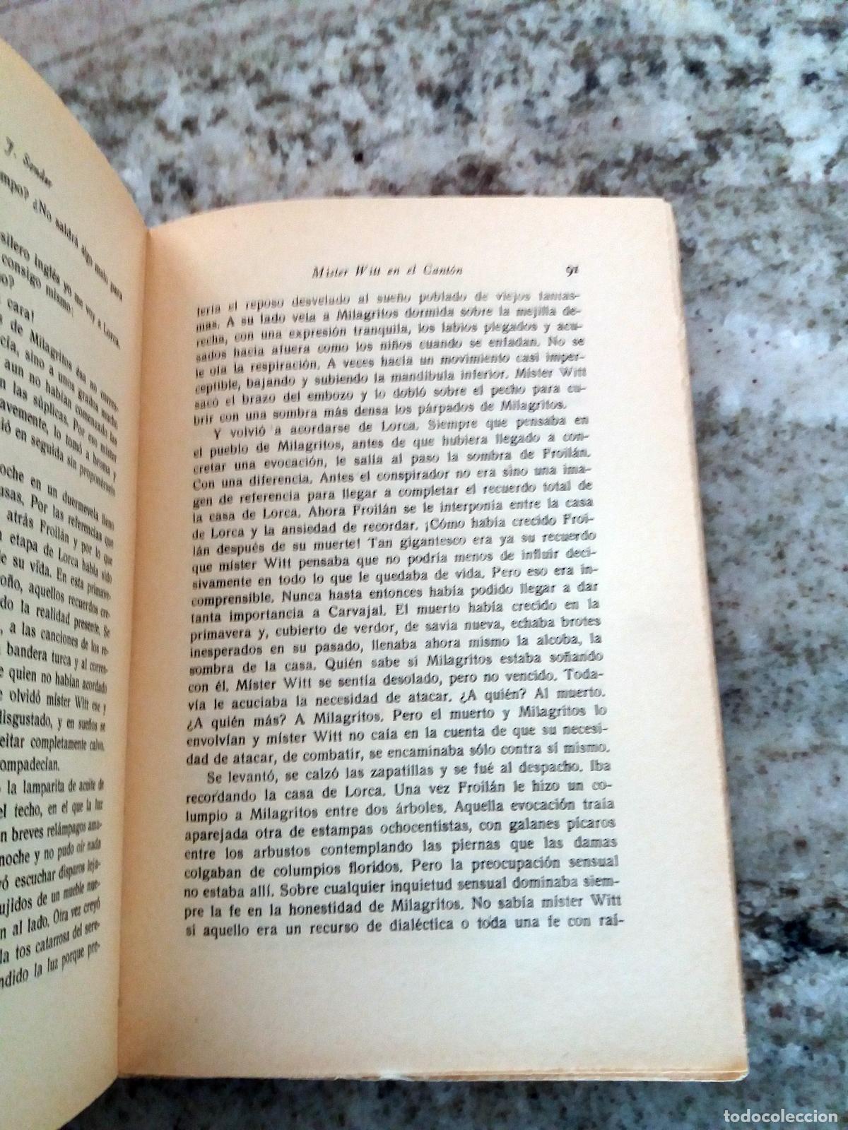 Libros: Ram&oacute;n J. Sender - MISTER WITT EN EL CANTON - Foto 5
