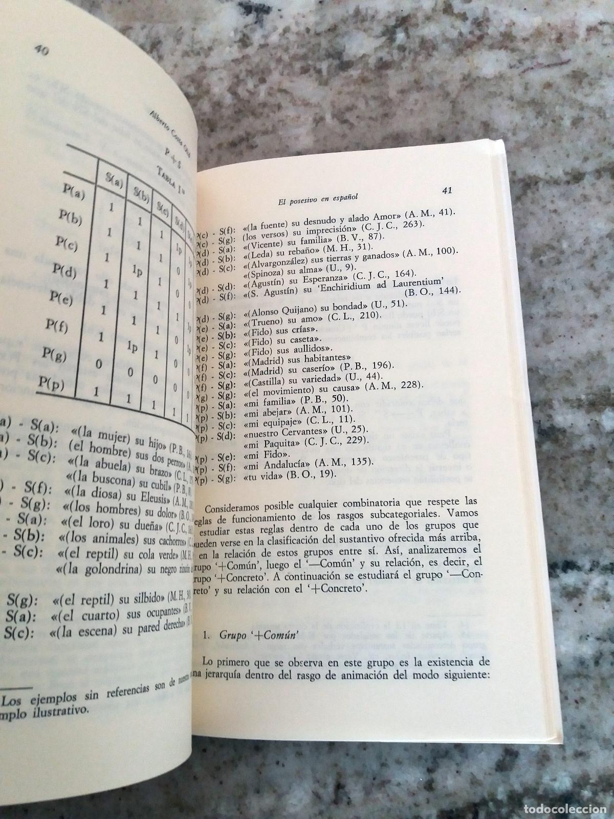 Libros: Alberto Costa Olid - EL POSESIVO EN ESPA&Ntilde;OL - Foto 2