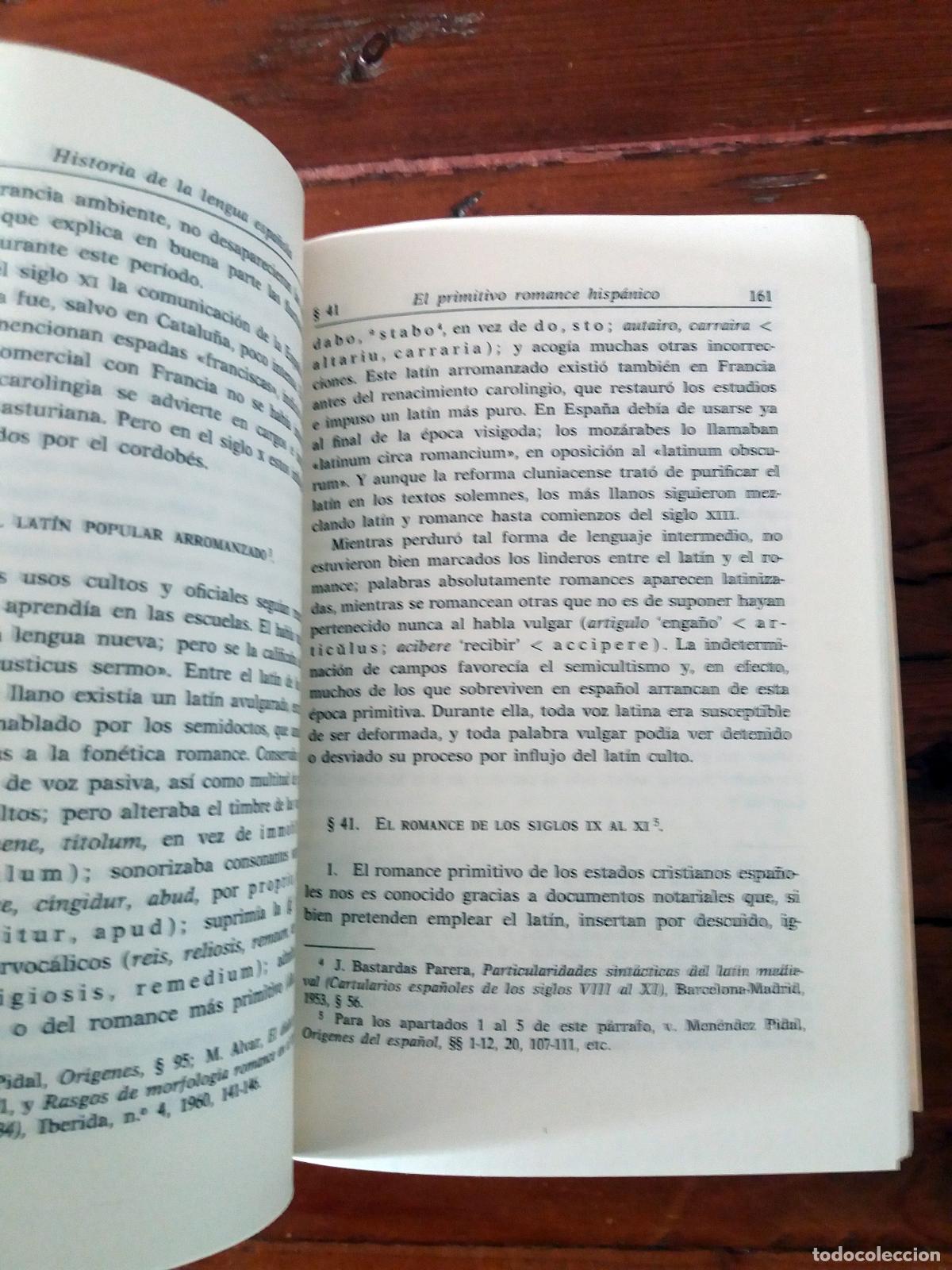 Libros: Rafael Lapesa - HISTORIA DE LA LENGUA ESPA&Ntilde;OLA - Foto 2