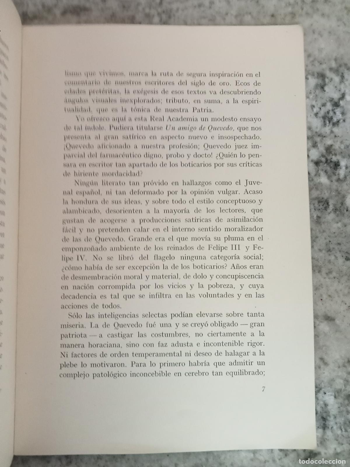 Libros: &Aacute;lvaro del Busto - UN AMIGO DE QUEVEDO - Foto 2