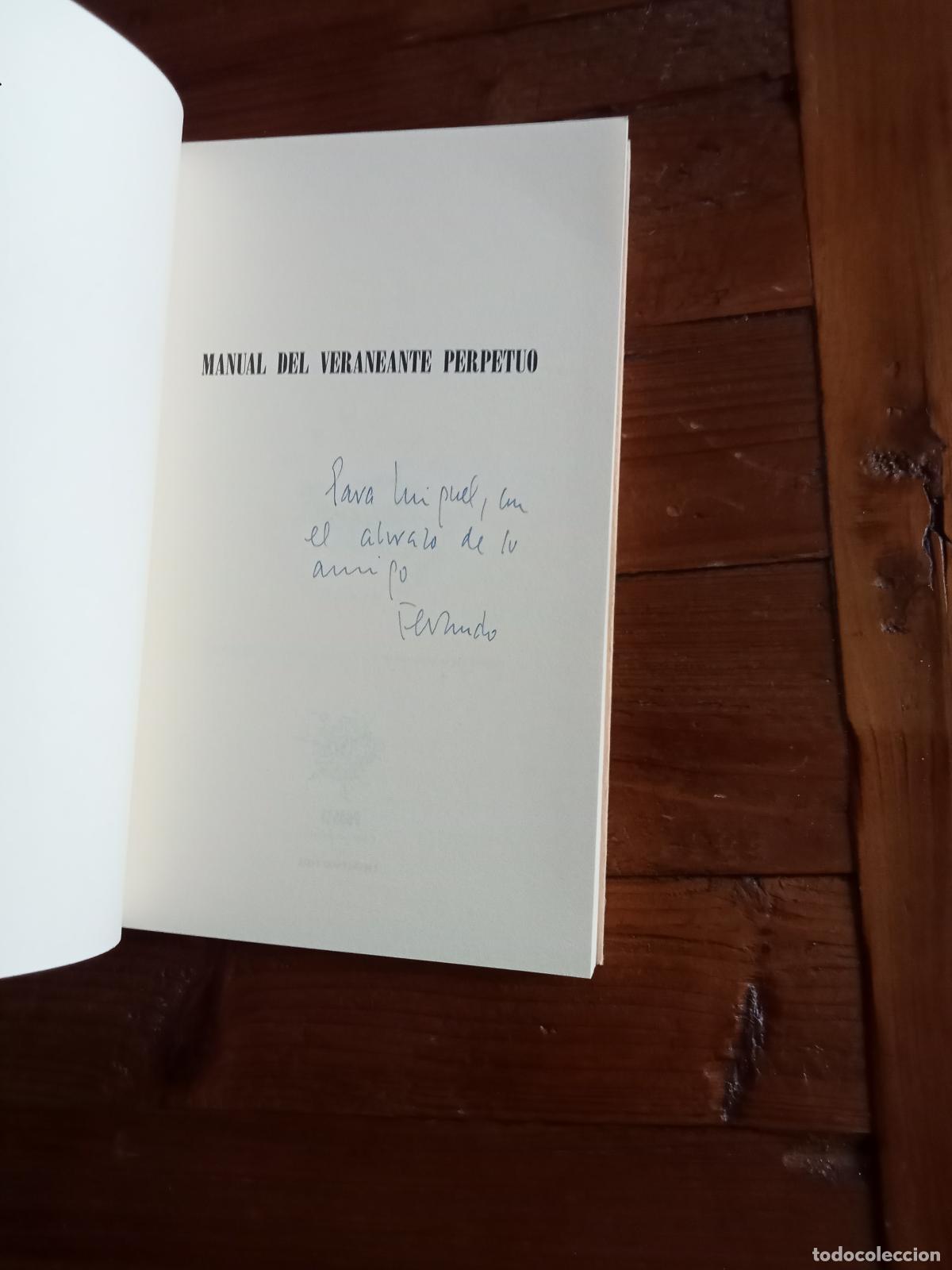 Libros: Fernando Ortiz - MANUAL DEL VERANEANTE PERPETUO - Foto 3