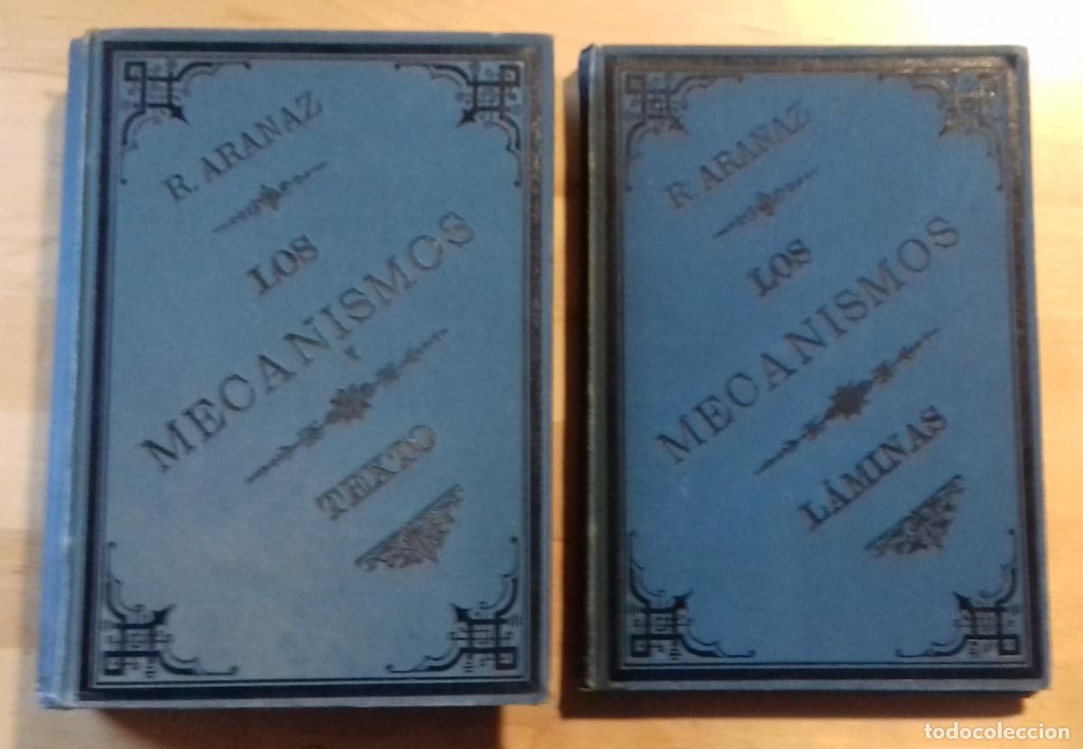 B&uuml;cher: Ricardo Aranaz &eacute; Izaguirre - LOS MECANISMOS. ESTUDIOS ANAL&Iacute;TICOS Y GR&Aacute;FICOS. 2 vols. (Texto+L&aacute;minas)