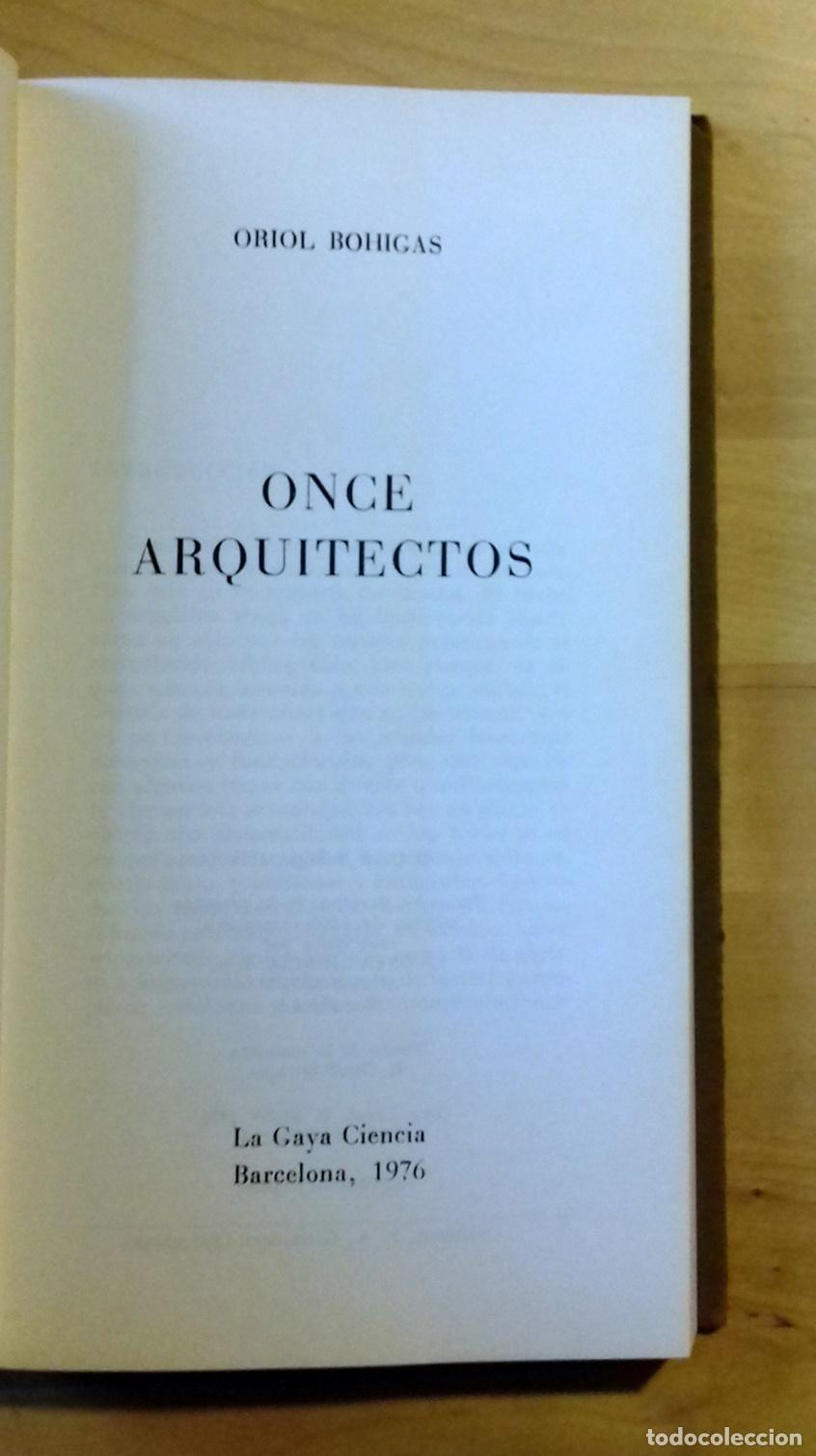 Libros: Oriol Bohigas - ONCE ARQUITECTOS - Foto 2
