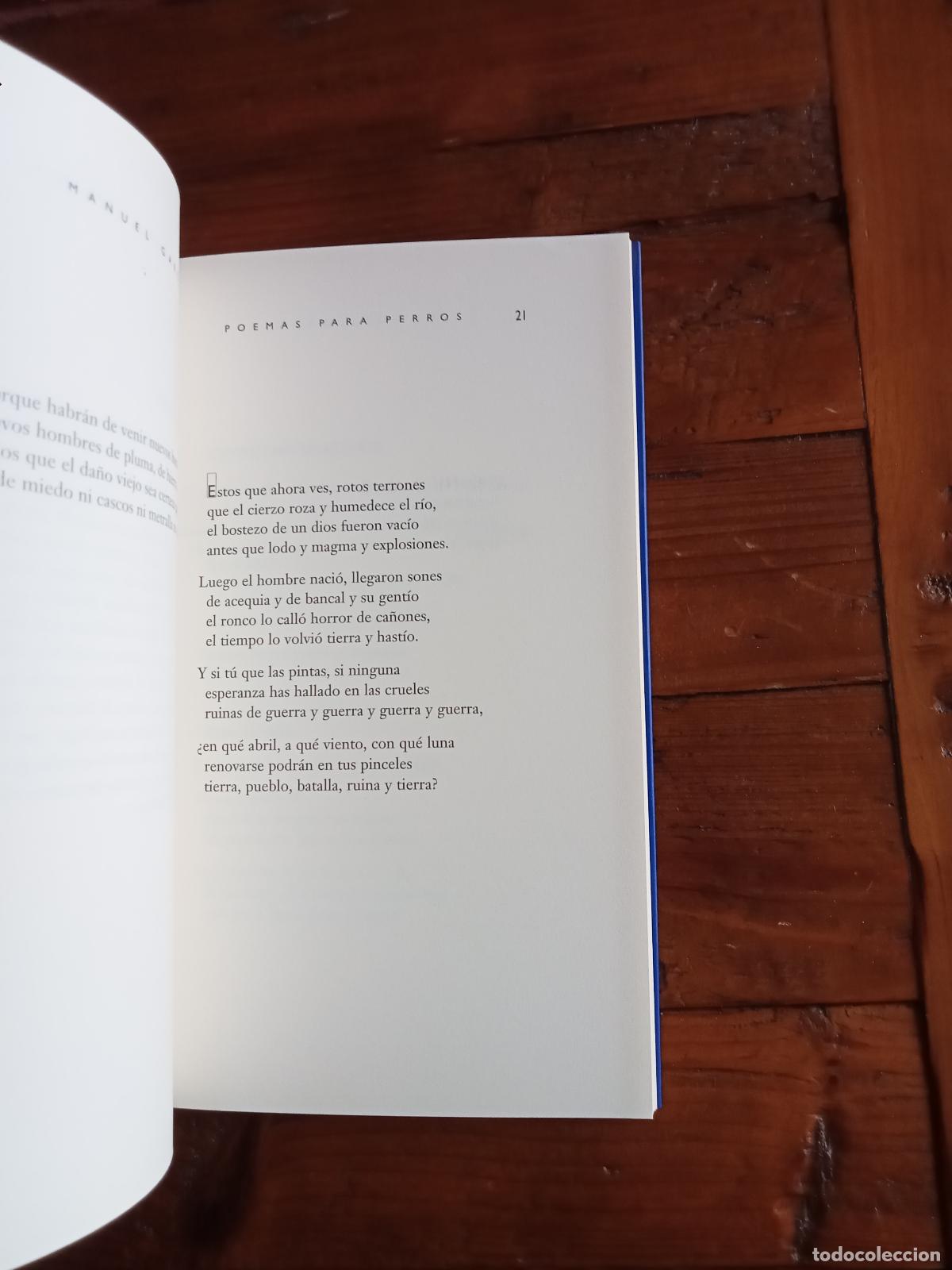 Libros: Garcia, Manuel - POEMAS PARA PERROS - Foto 2