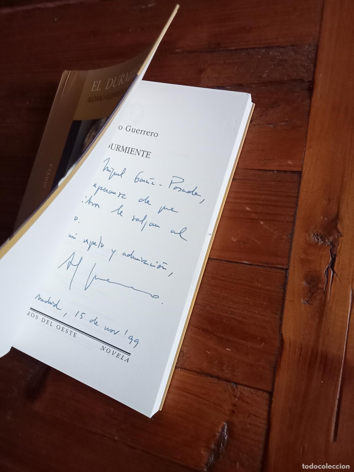 Libros: Alonso Guerrero - EL DURMIENTE - Foto 3