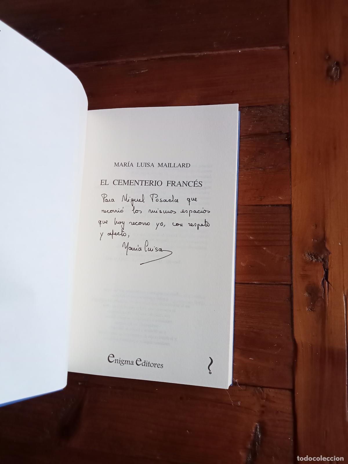 Libros: Maillard Garc&iacute;a, Mar&iacute;a Luisa - EL CEMENTERIO FRANCES - Foto 2