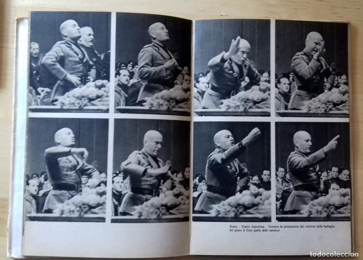 Libros: Armando Bruni - MUSSOLINI. CENTO ISTANTANEE. 1942. XX - Foto 4