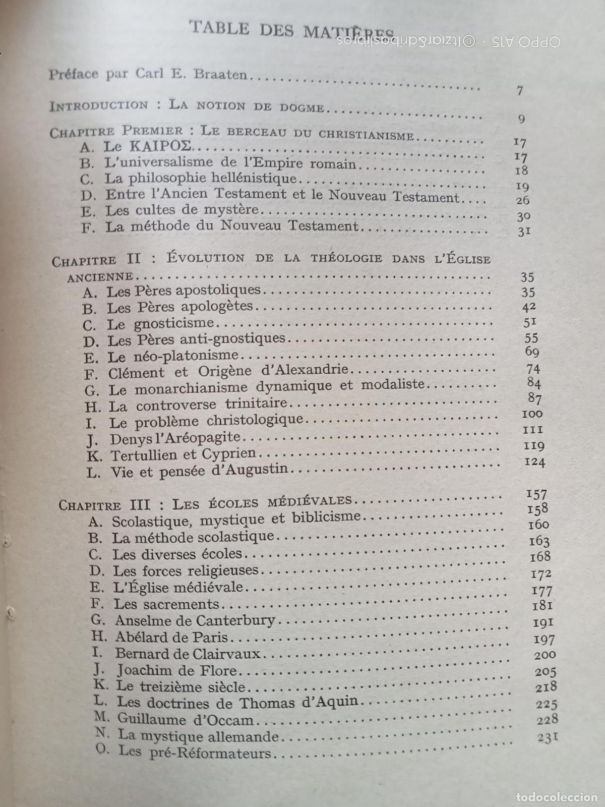 Libros: Paul Tillich - HISTOIRE DELA PENSEE CHRETIENNE - Foto 2