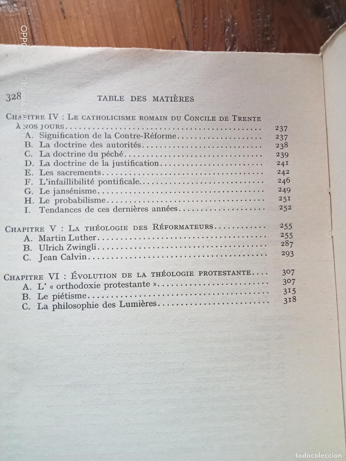 Libros: Paul Tillich - HISTOIRE DELA PENSEE CHRETIENNE - Foto 3