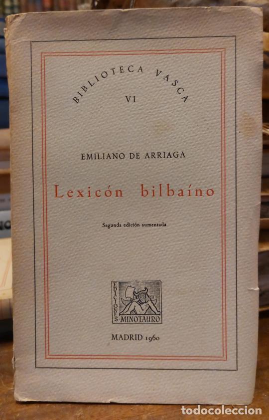 Libros: LEXICON BILBAINO. 2&ordf; Edici&oacute;n. - ARRIAGA, Emiliano. - Foto 2