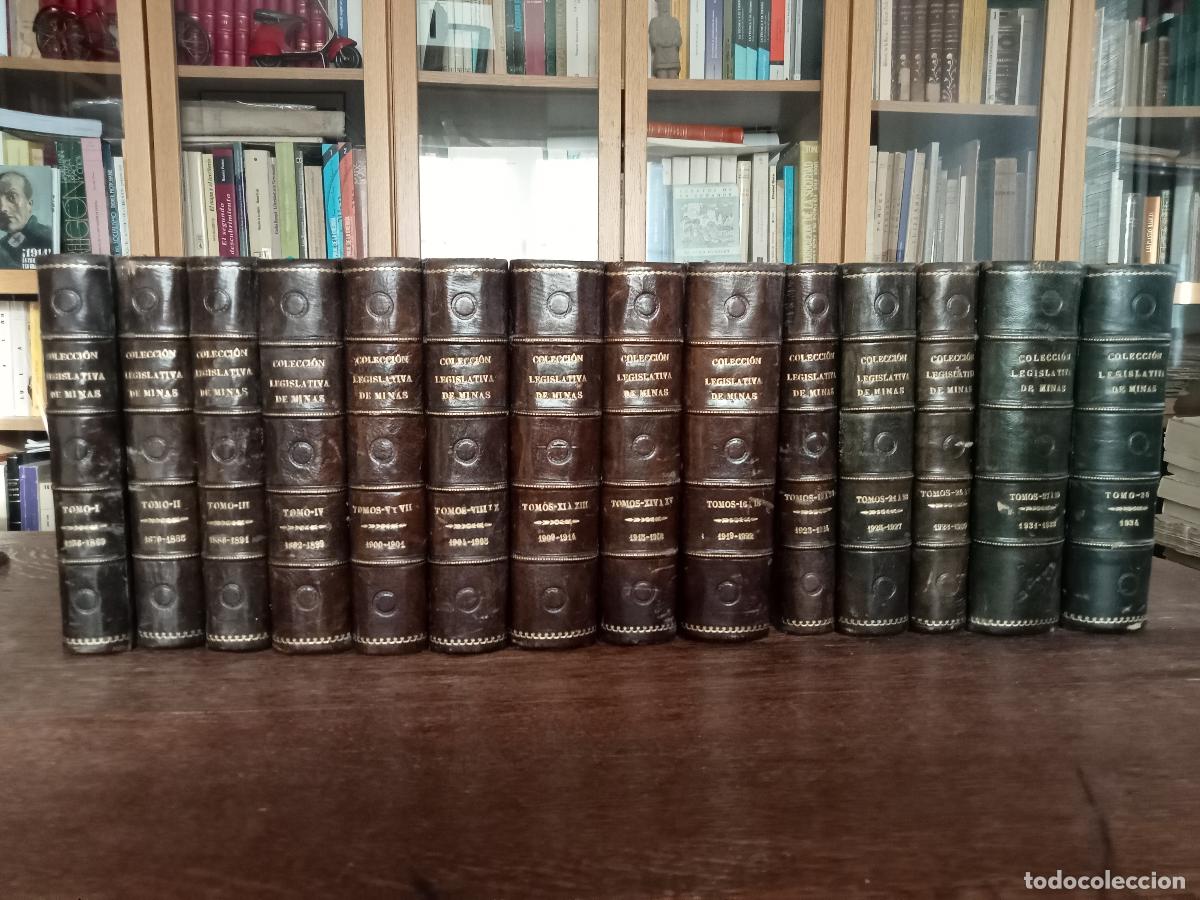 Libri di seconda mano: COLECCION LEGISLATIVA DE MINAS. Todas las disposiciones vigentes que rigen en esta materia y un repe