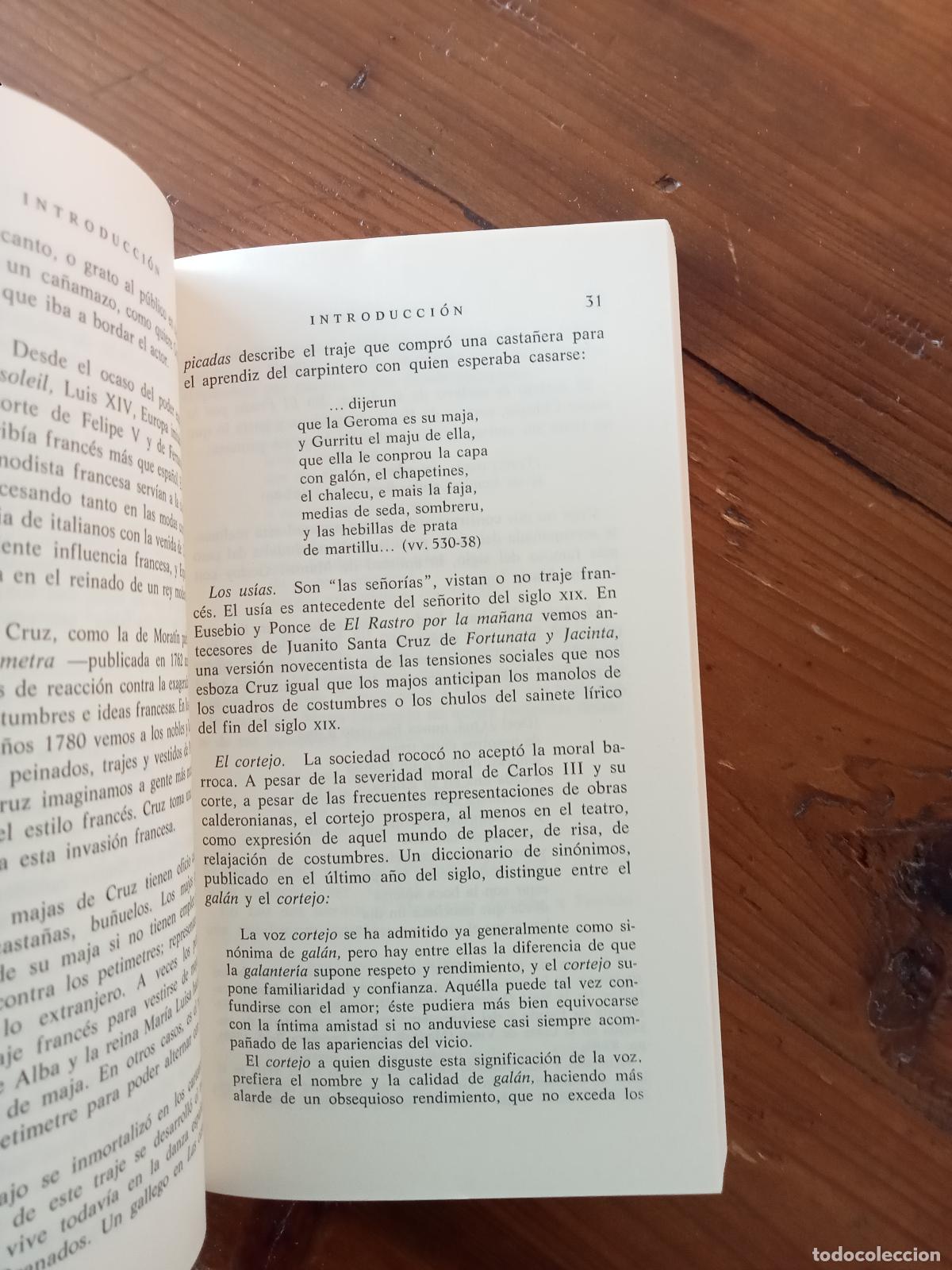 Libros: Ram&oacute;n de la Cruz - Edici&oacute;n, introducci&oacute;n y notas de John Dowling - SAINETES I - Foto 3