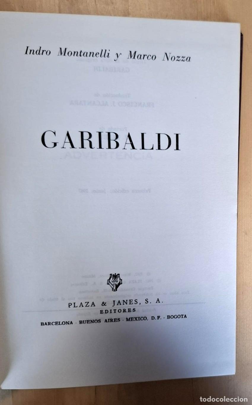 Libros: Indro Montanelli y Marco Nozza - GARIBALDI - Foto 3