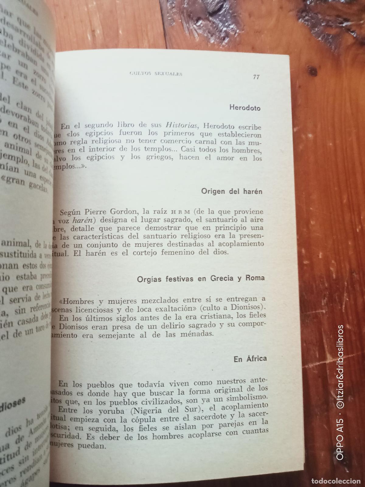 Libros: Jacques Marcireau - ENIGMAS: RITOS SEXUALES - Foto 2