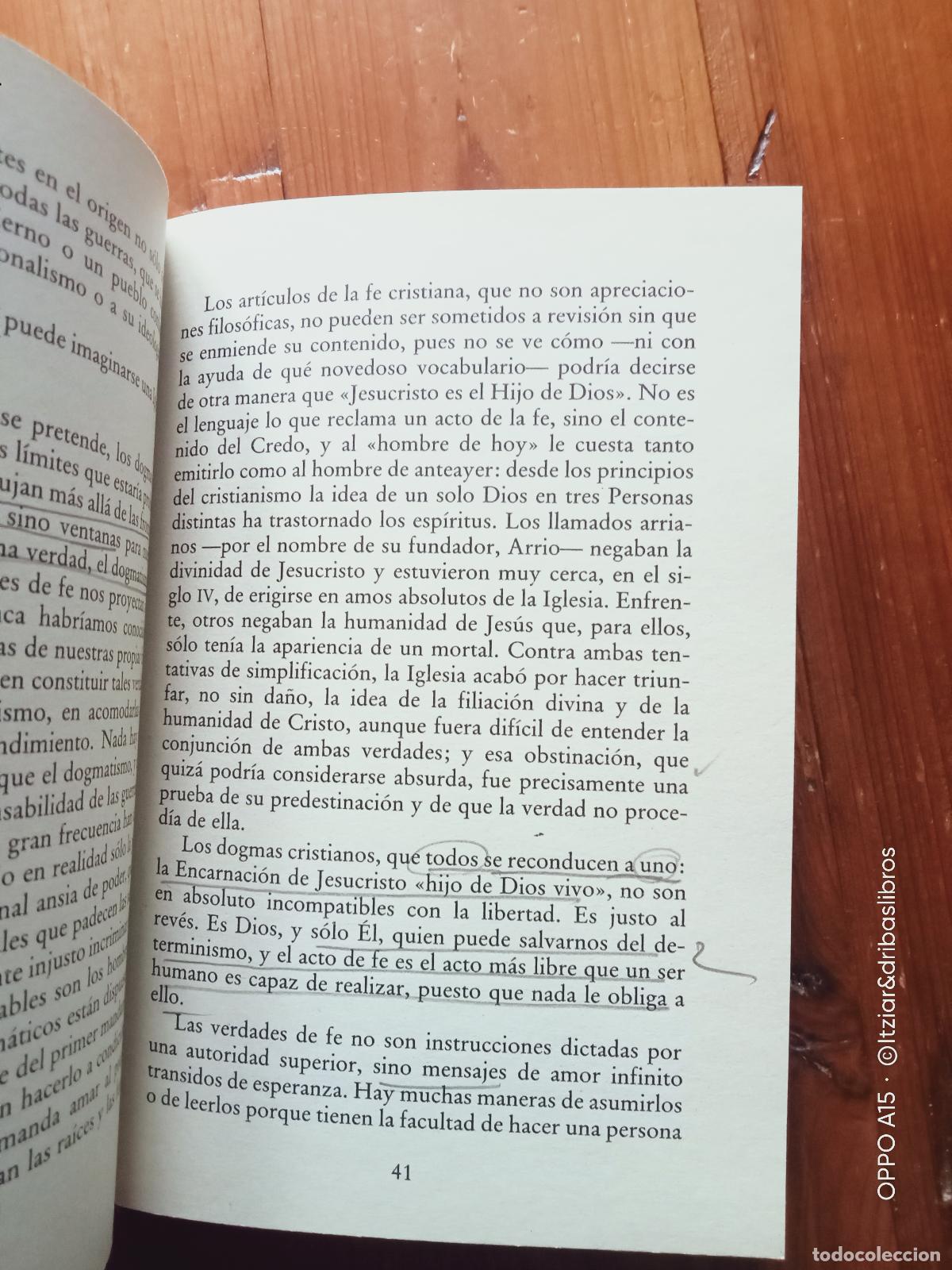 Libros: Andr&eacute; Frossard - PREGUNTAS SOBRE DIOS - Foto 3