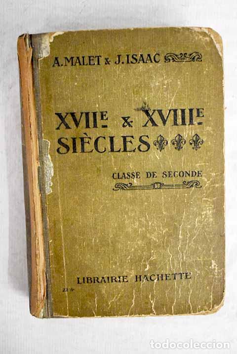 Libros: XVII & XVIII siecles.- Malet, Albert - Foto 1