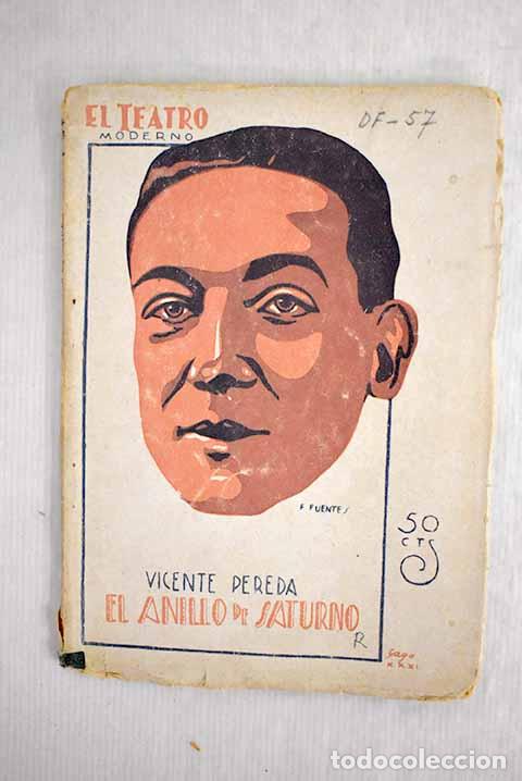Libros: El anillo de Saturno: comedia en tres actos.- Pereda, Vicente de - Foto 1