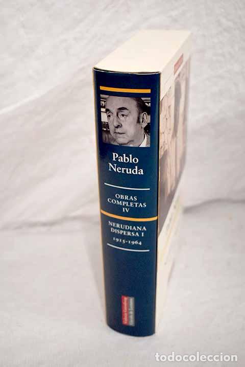 Libros: Obras completas, tomo IV.- Neruda, Pablo - Foto 1