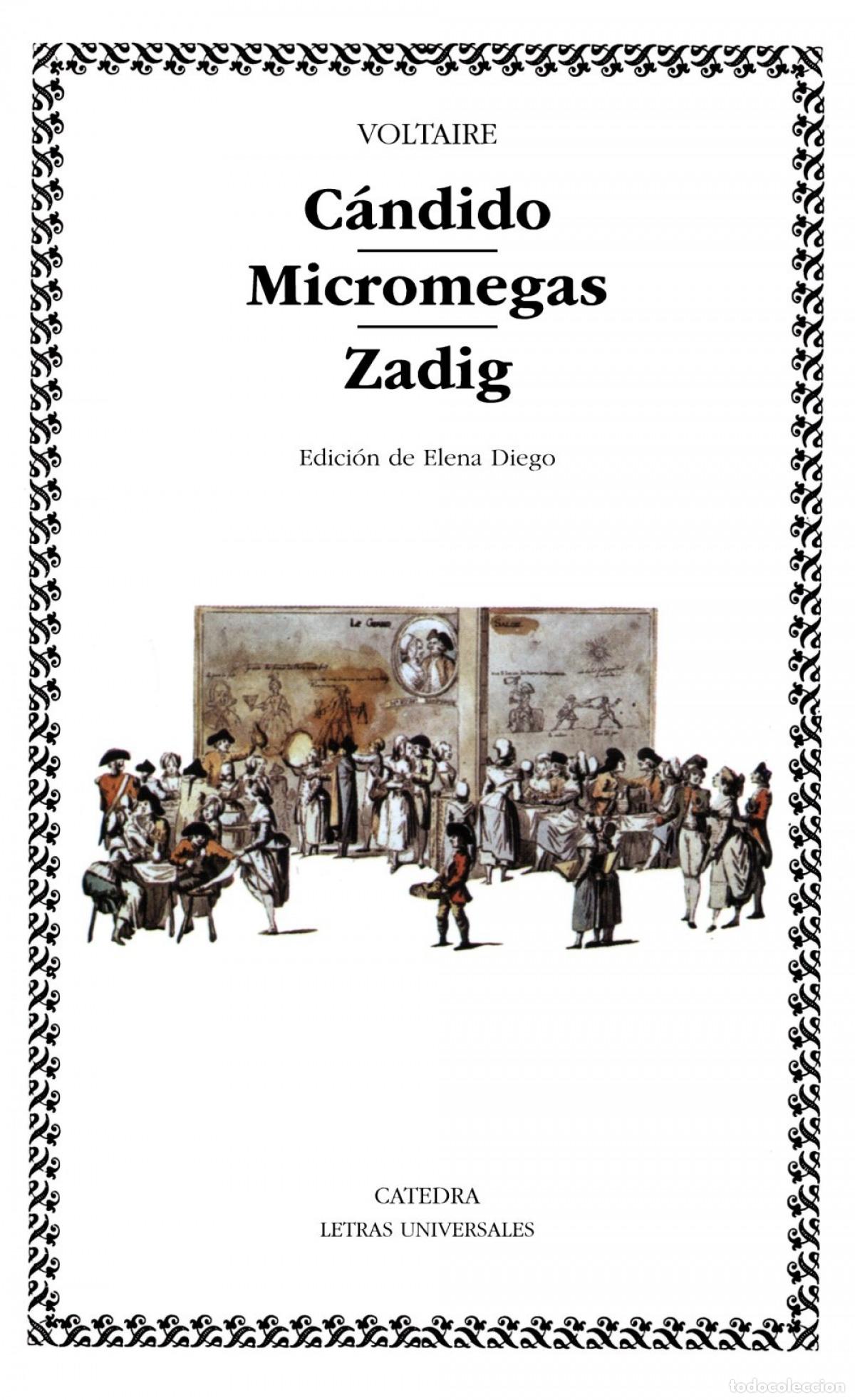Libros: C&aacute;ndido; Micromegas; Zadig - Voltaire - Foto 1