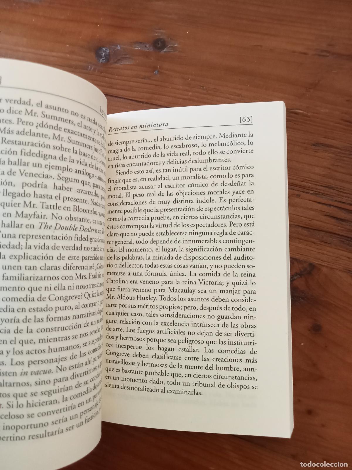 Libros: Strachey, Lytton - RETRATOS EN MINIATURA - Foto 2