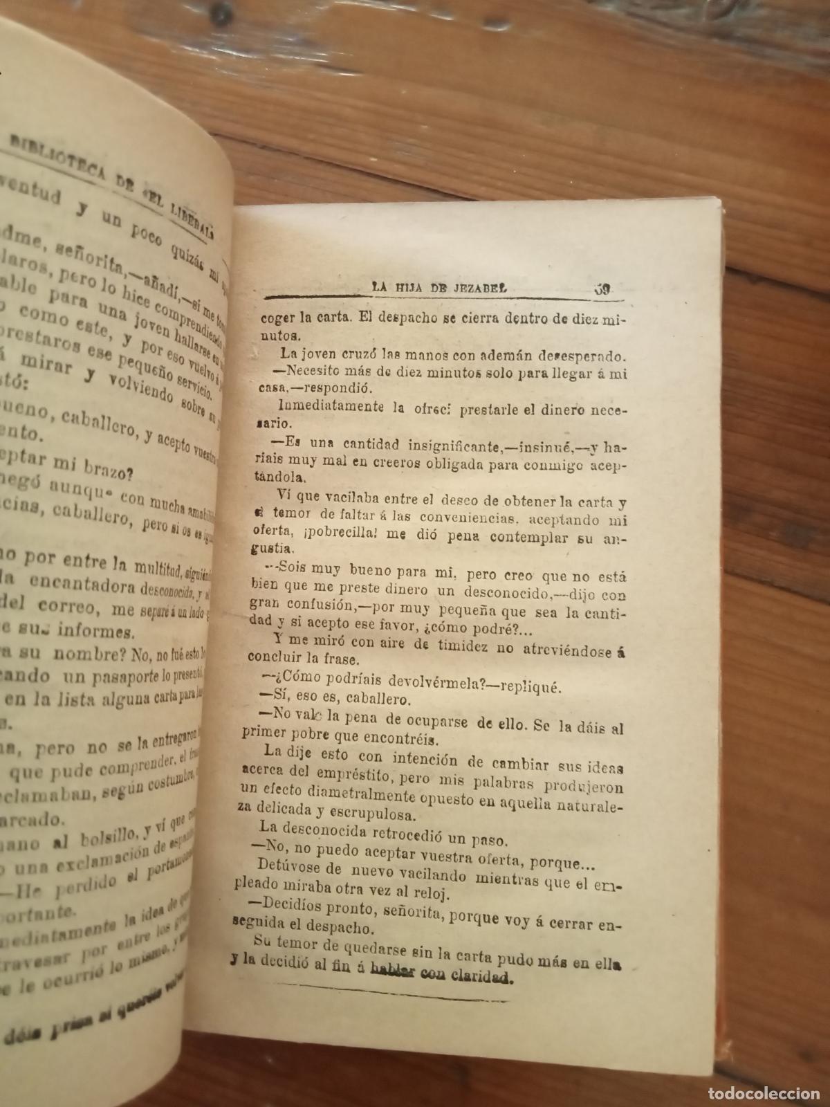 Libros: Wilkie Collins - LA HIJA DE JEZABEL - Foto 2