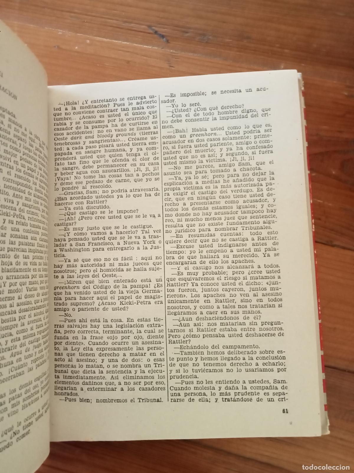 Libros: Karl May - LA MONTA&Ntilde;A DE ORO - Foto 2