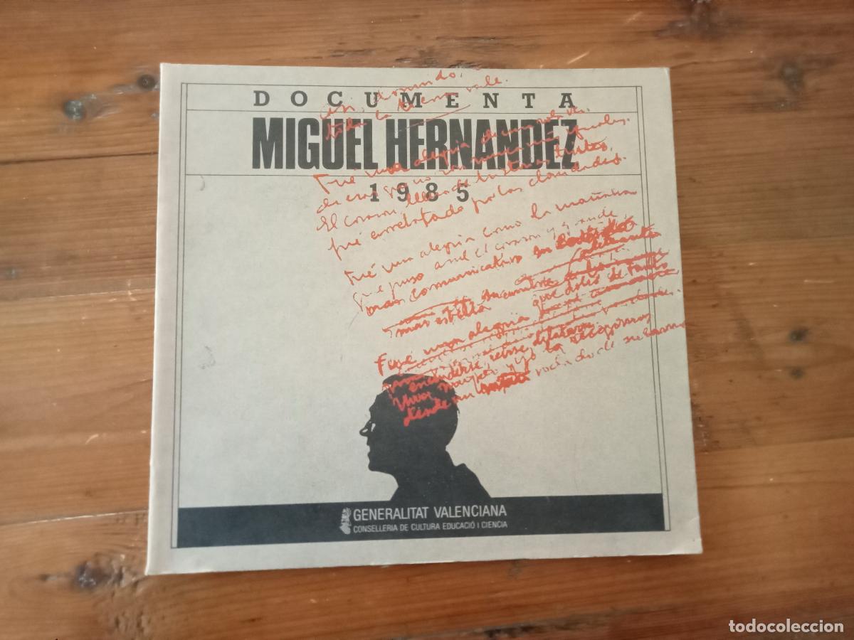 Libros: vvaa - Documenta. MIGUEL HERN&Aacute;NDEZ. Cat&aacute;logo - Foto 1