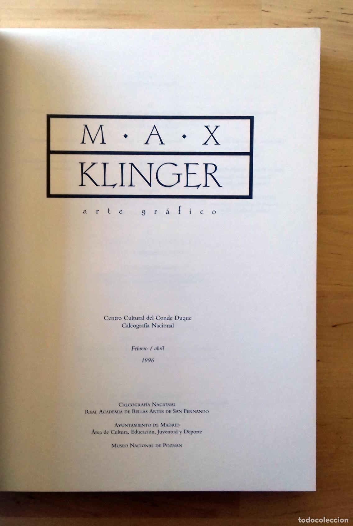 Libros: VV.AA. - MAX KLINGER. ARTE GR&Aacute;FICO - Foto 2