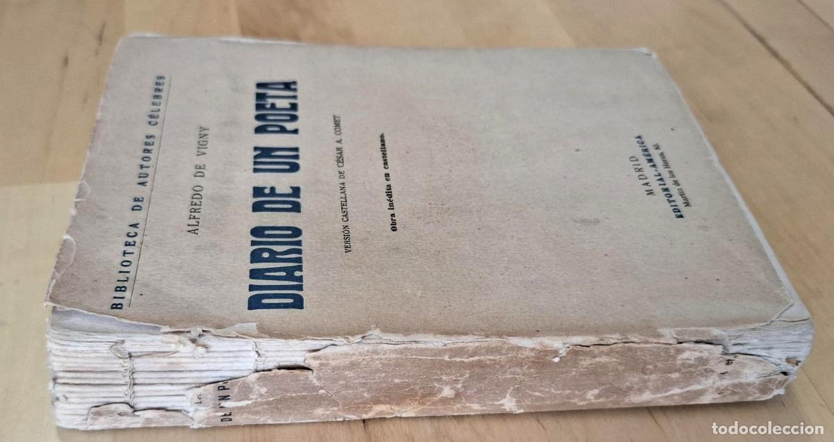 Libros: Alfredo de Vigny - DIARIO DE UN POETA - Foto 1